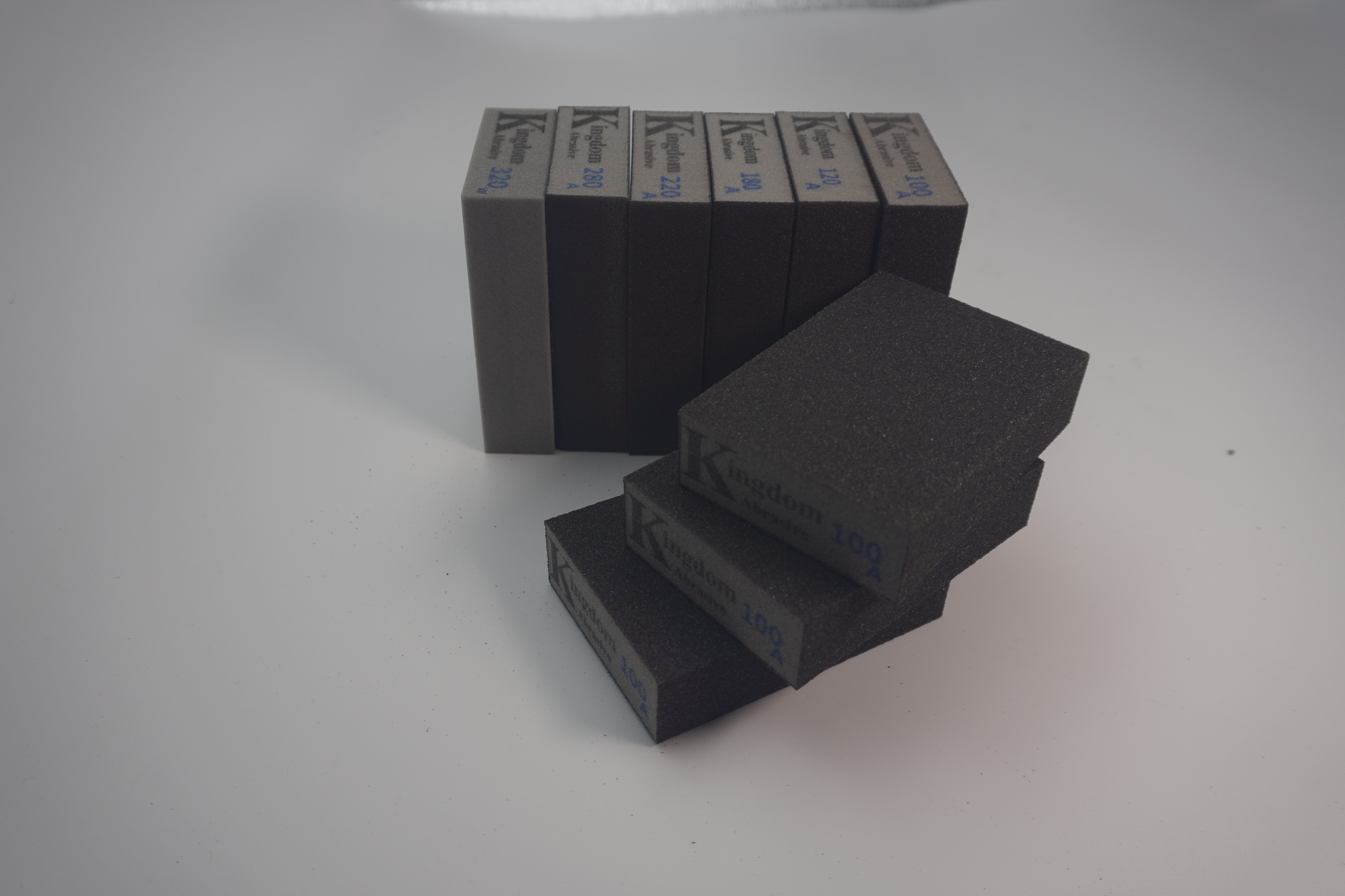 Grey Wet And Dry Four-sided Sponge Sand Block Grey Wet And Dry Four-sided Sponge Sand Block