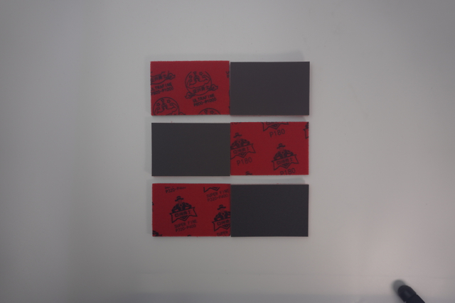 70-100 Brown Red Velvet Polishing Sponge Sand