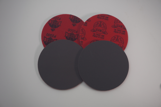 5-inch Brown Sponge Super Soft Self-adhesive Sandpaper