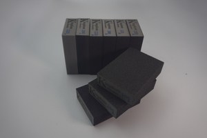 Grey Wet And Dry Four-sided Sponge Sand Block