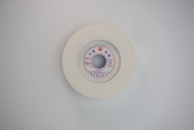 Hand-cranked Grinding Machine White Corundum Double-sided Concave Grinding Wheel